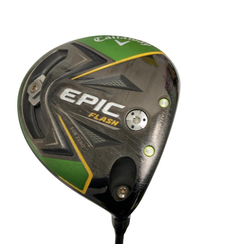 【中古】 キャロウェイ EPIC FLASH SUBZERO  9° １番ウッド DR Tour AD XC-6 (フレックスS) メンズ 成人男性用 右利き 右用 C序列付ける ゴルフ野球クラブ