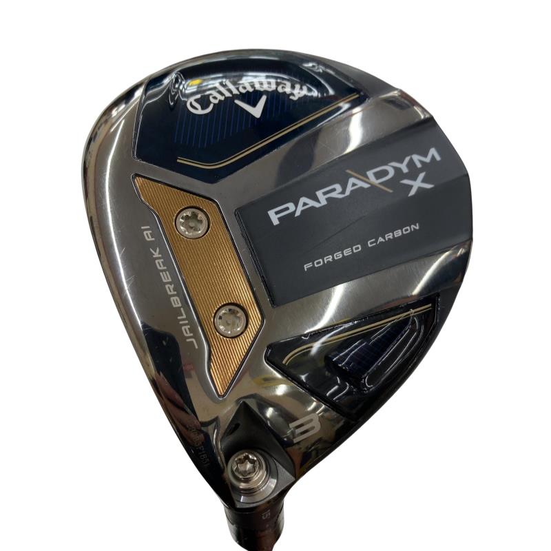 【中古】 キャロウェイ PARADYM X 3W レフティ フェアウェイウッド FW 完全無欠特注立て坑 (フレックスS) メンズ 成人男性用 左ぎっちょ レフティ 左用 B価値づける ゴルフ野球クラブ