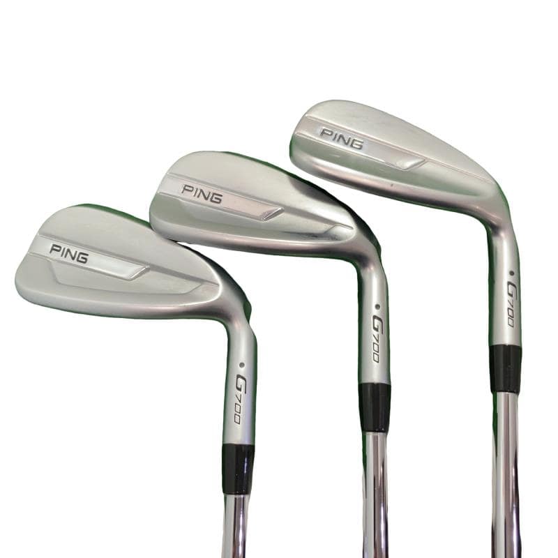【中古】 ピン G700 5S アイアンセット IR 純正特注シャフト (フレックスS) メンズ 男性用 右利き 右用 Cランク ゴルフクラブ