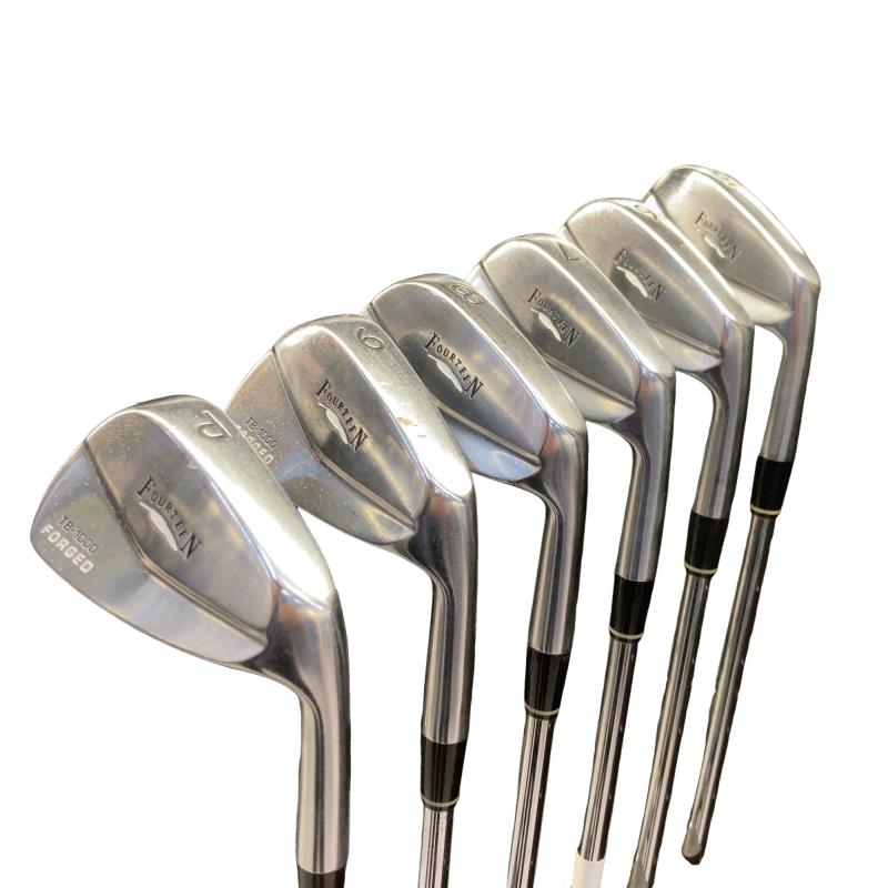 【中古】 フォーティーン 結核症-1000 FORGED 8S アイアン書き割り IR Dynamic Gold (フレックスS) メンズ 成人男性用 右利き 右用 C位置づける ゴルフ野球クラブ