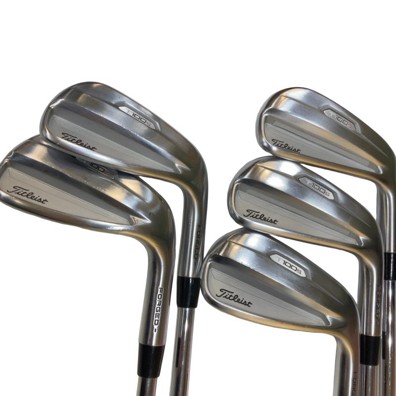 【中古】 タイトリスト Titleist T100S(2021) 5S アイアンセット IR NS PRO MODUS3 TOUR115 (フレックスS) メンズ 男性用 右利き 右用 Cランク ゴルフクラブ
