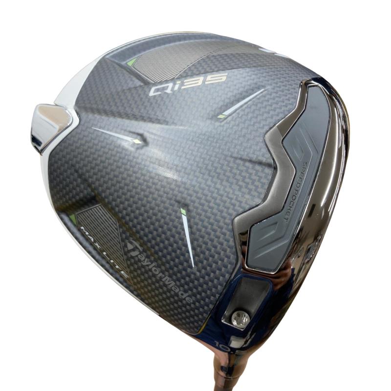 【中古】 テーラーメイド Qi35 MAX LITE 10.5° ドライバー DR AIR SPEEDER TM(Qi35 DR) (フレックスR) メンズ 男性用 右利き 右用 Bランク ゴルフクラブ