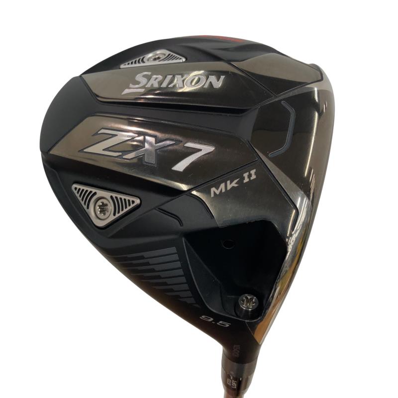 【中古】 ダンロップ SRIXON ZX7 Mk II 9.5° ドライバー DR Diamana ZX-II 60 (フレックスSR) メンズ 男性用 右利き 右用 Cランク ゴルフクラブ