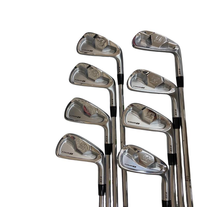 【中古】 ブリヂストン TOUR B X-CB 8S アイアン書き割り IR Dynamic Gold (フレックスS) メンズ 成人男性用 右利き 右用 C序列付ける ゴルフ野球クラブ