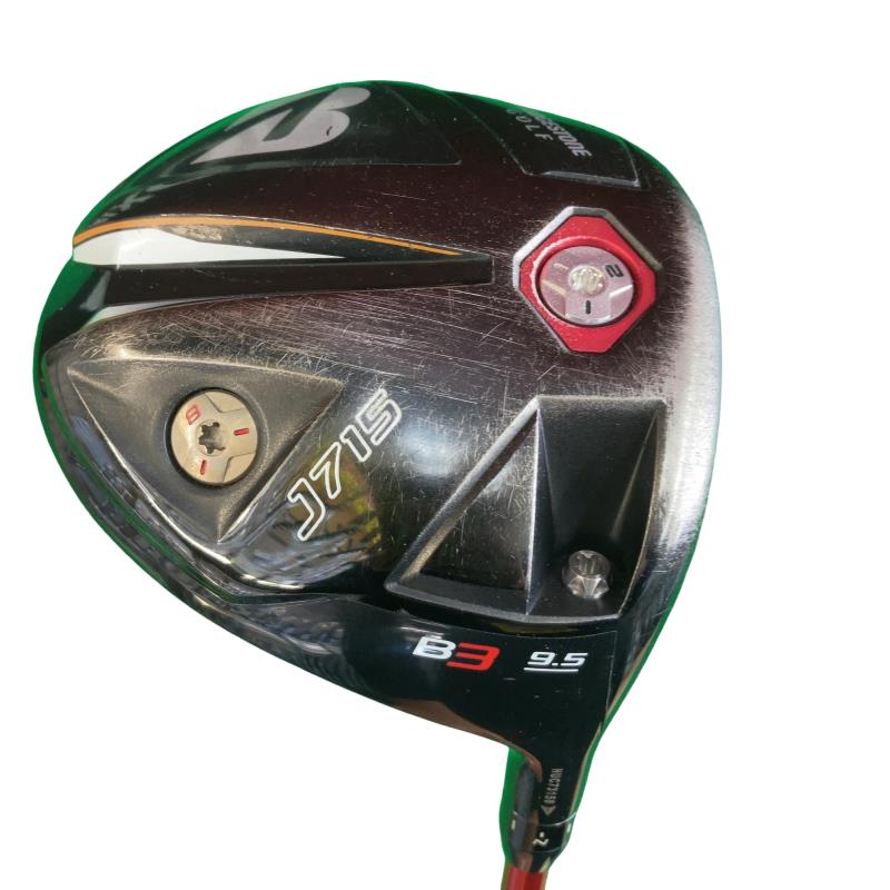 【中古】 ブリヂストン BRIDGESTONE J715 B3 9.5° ドライバー DR Tour AD J15-11W (フレックスS) メンズ 男性用 右利き 右用 Cランク ゴルフクラブ