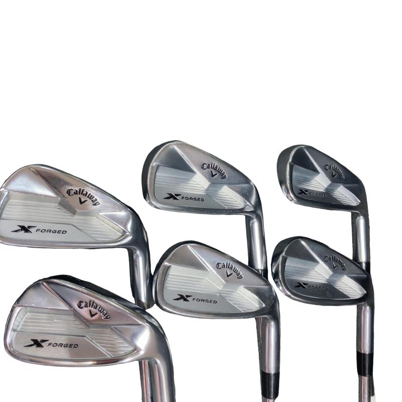 【中古】 キャロウェイ X FORGED(2018) 6S アイアンセット IR NS PRO MODUS3 TOUR120 (フレックスS) メンズ 男性用 右利き 右用 Cランク ゴルフクラブ