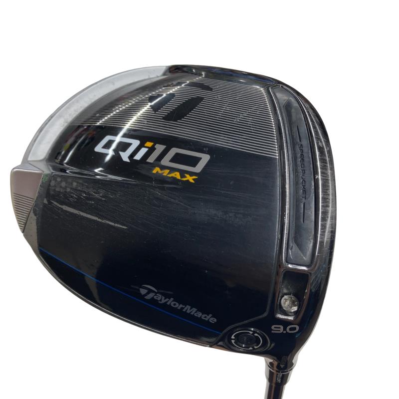 【中古】 テーラーメイド Qi10 MAX 9° ドライバー DR Diamana BLUE TM50(Qi10 DR) (フレックスS) メンズ 男性用 右利き 右用 Cランク ゴルフクラブ