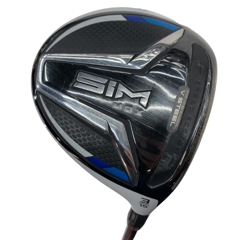 【中古】 テーラーメイド SIM MAX 3W フェアウェイウッド FW TENSEI BLUE TM50(FW) (フレックスS) メンズ 男性用 右利き 右用 Cランク ゴルフクラブ 13,068円