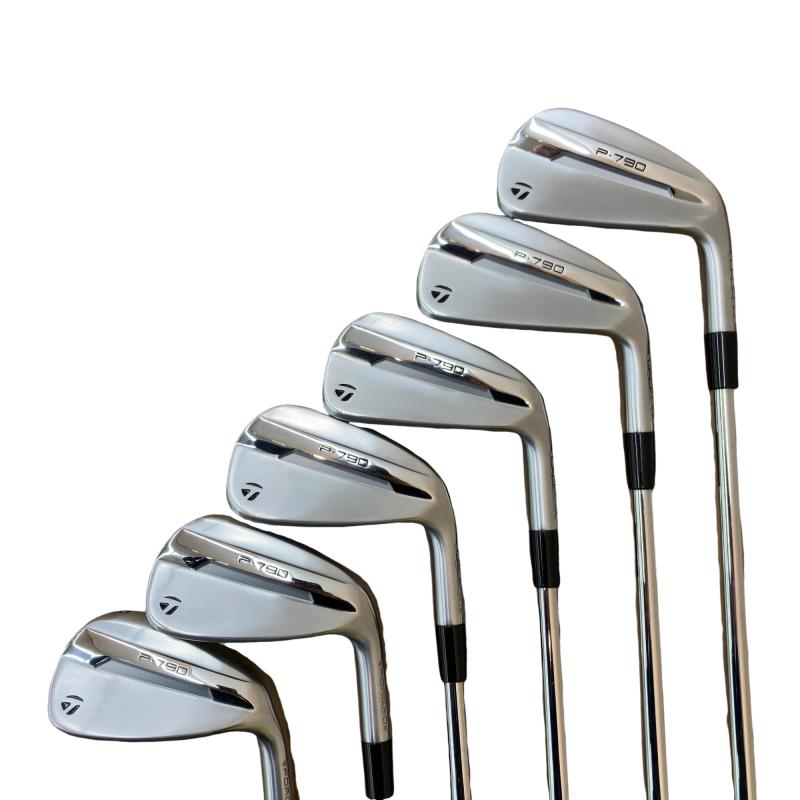 【中古】 テーラーメイド Taylor Made P・790(2025) 6S アイアンセット IR 純正特注シャフト (フレックスX) メンズ 男性用 右利き 右用 Cランク ゴルフクラブ