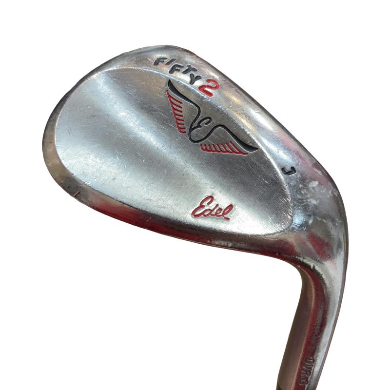 【中古】 Edel GOLF Edel GOLF J WEDGE DVR G 52° ウェッジ WG 純正特注シャフト (フレックスS) メンズ 男性用 右利き 右用 Cランク ゴルフクラブ