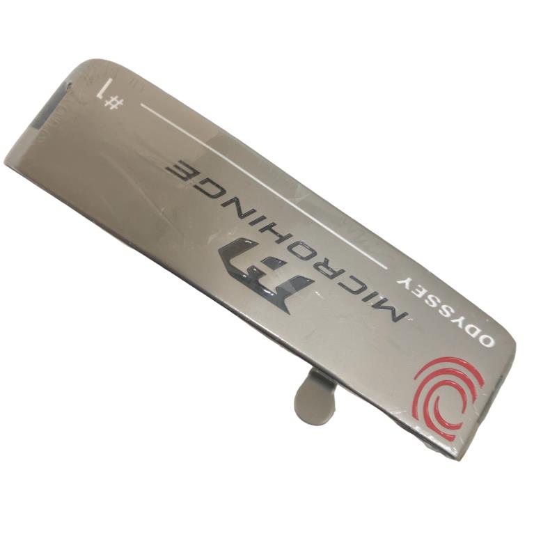 【中古】 オデッセイ MICROHINGE #1 34インチ レフティ パター PT スチール (フレックスその他) メンズ 男性用 左利き レフティ 左用 Aランク ゴルフクラブ
