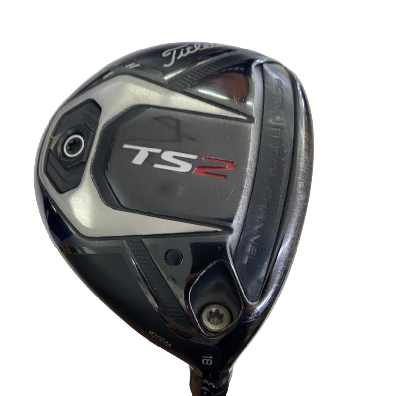 【中古】 タイトリスト TS2 18&deg; フェアウェイウッド FW 純正特注シャフト (フレックスS) メンズ 男性用 右利き 右用 Dランク ゴルフクラブ｜ゴルフパートナー 中古クラブ店