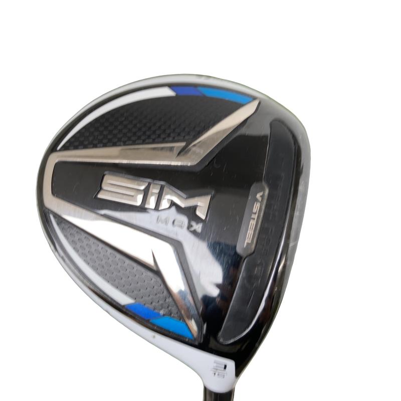 【中古】 テーラーメイド SIM MAX 3W フェアウェイウッド FW 純正特注シャフト (フレックスS) メンズ 男性用 右利き 右用 Cランク ゴルフクラブ|ゴルフパートナー 中古クラブ店