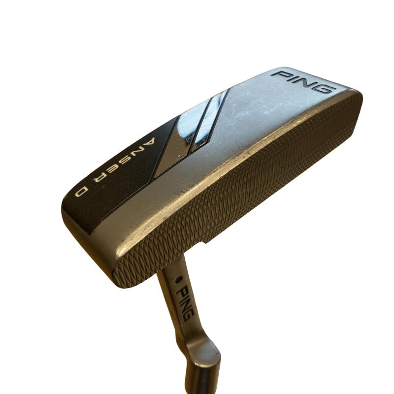 【中古】 ピン PING ANSER D(2024) 33in パター PT 一風変わった炭素 (フレックス余分の物) メンズ 成人男性用 右利き 右用 C序列付ける ゴルフ野球クラブ