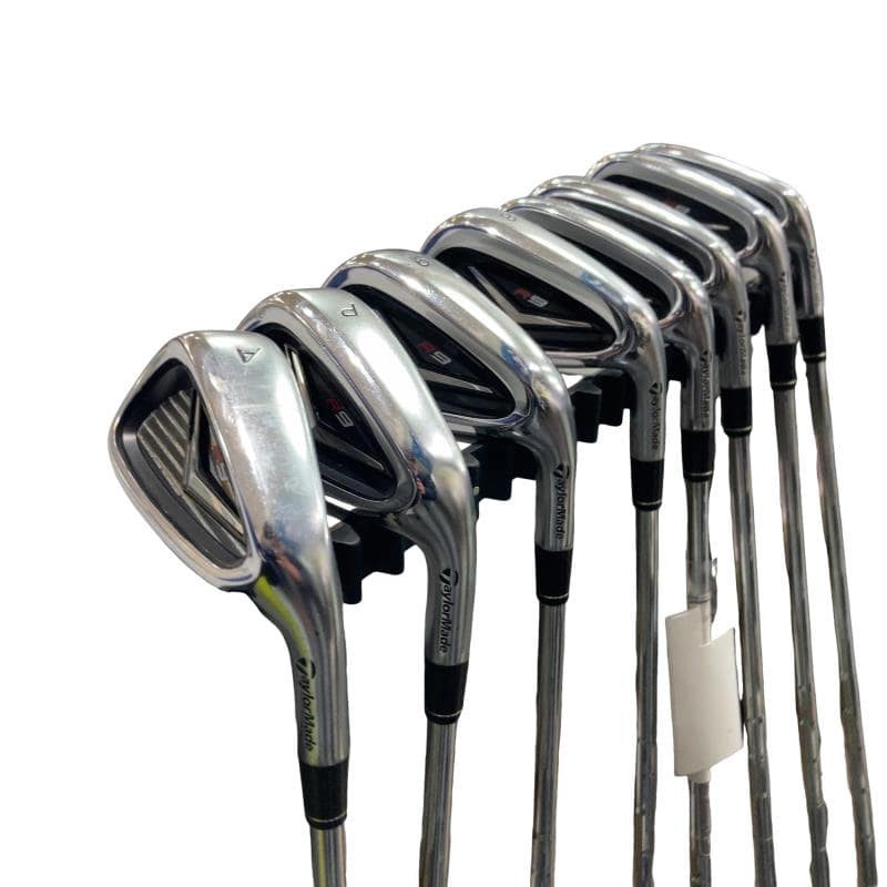 【中古】 テーラーメイド R9 8S USA アイアンセット IR KBS 90 (フレックスS) メンズ 男性用 右利き 右用 Cランク ゴルフクラブ