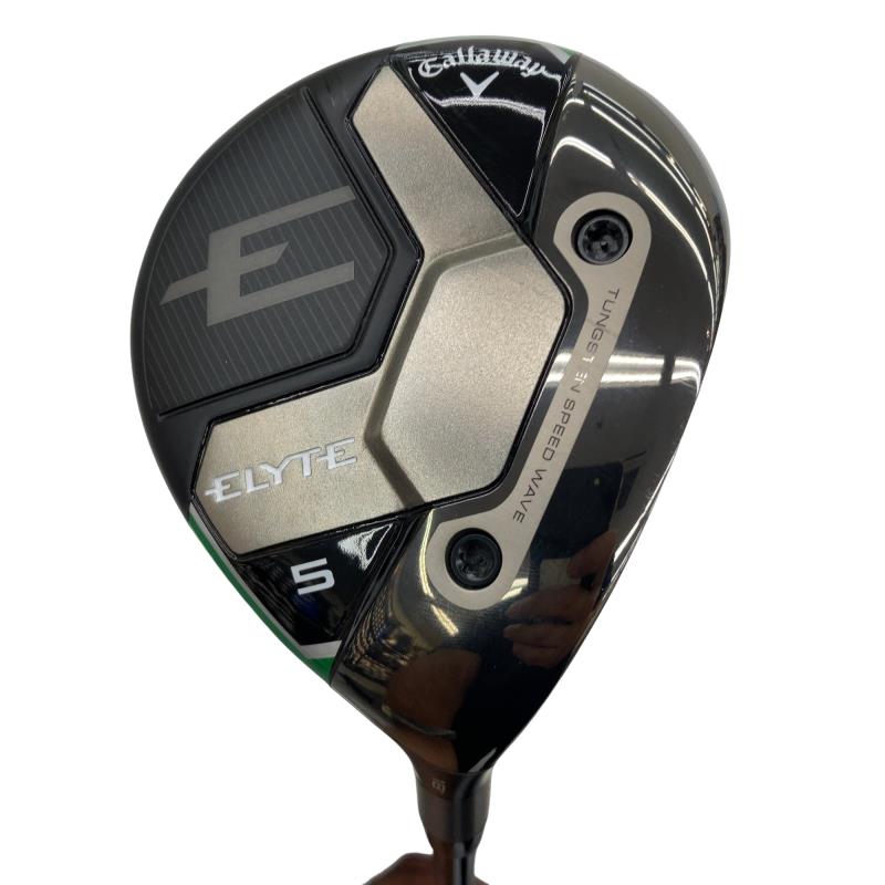 【中古】 キャロウェイ ELYTE 5W フェアウェイウッド FW VENTUS GREEN 50 for CW(ELYTE FW) (フレックスS) メンズ 男性用 右利き 右用 Cランク ゴルフクラブ｜ゴルフパートナー 中古クラブ店