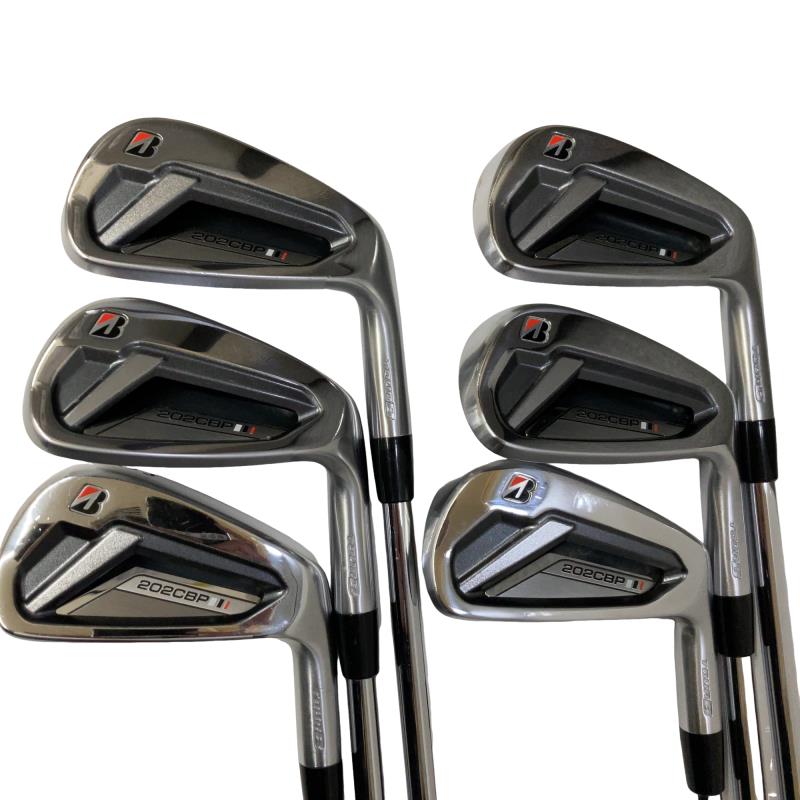 【中古】 ブリヂストン TOUR B 202CBP 6S アイアンセット IR NS PRO MODUS3 TOUR105 (フレックスS) メンズ 男性用 右利き 右用 Cランク ゴルフクラブ