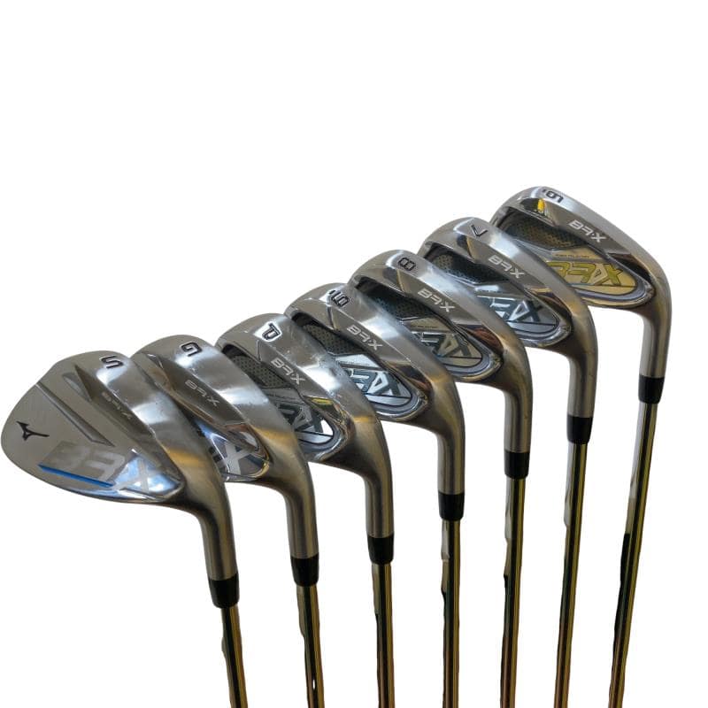 【中古】 ミズノ BR-X 7S アイアン仕掛ける IR BR-X 105 (フレックスUNI) メンズ 成人男性用 右利き 右用 C価値づける ゴルフ野球クラブ