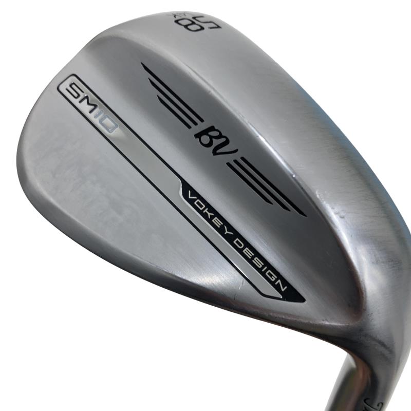 【中古】 タイトリスト VOKEY SPIN MILLED SM10 ツアークロム 58°/14°K ウェッジ WG Dynamic Gold (フレックスS) メンズ 男性用 右利き 右用 Cランク ゴルフクラブ