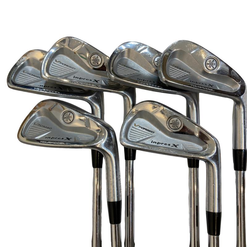 【中古】 ヤマハ inpres X V FORGED(2010) 8S アイアンセット IR Dynamic Gold (フレックスS) メンズ 男性用 右利き 右用 Dランク ゴルフクラブ｜ゴルフパートナー 中古クラブ店