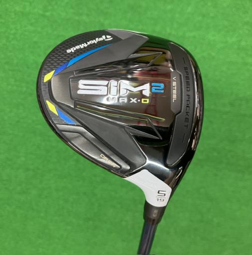 【中古】 テーラーメイド SIM2 MAX-D 5W フェアウェイウッド FW TENSEI BLUE TM50(SIM2 FW) (フレックスSR) メンズ 男性用 右利き 右用 Cランク ゴルフクラブ