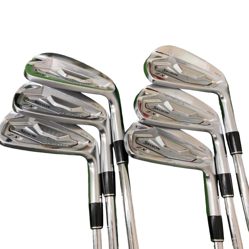 【中古】 ダンロップ SRIXON ZX5 Mk II 6S アイアン仕掛ける IR NS PRO 950GH neo DST (フレックスS) メンズ 成人男性用 右利き 右用 D価値づける ゴルフ野球クラブ