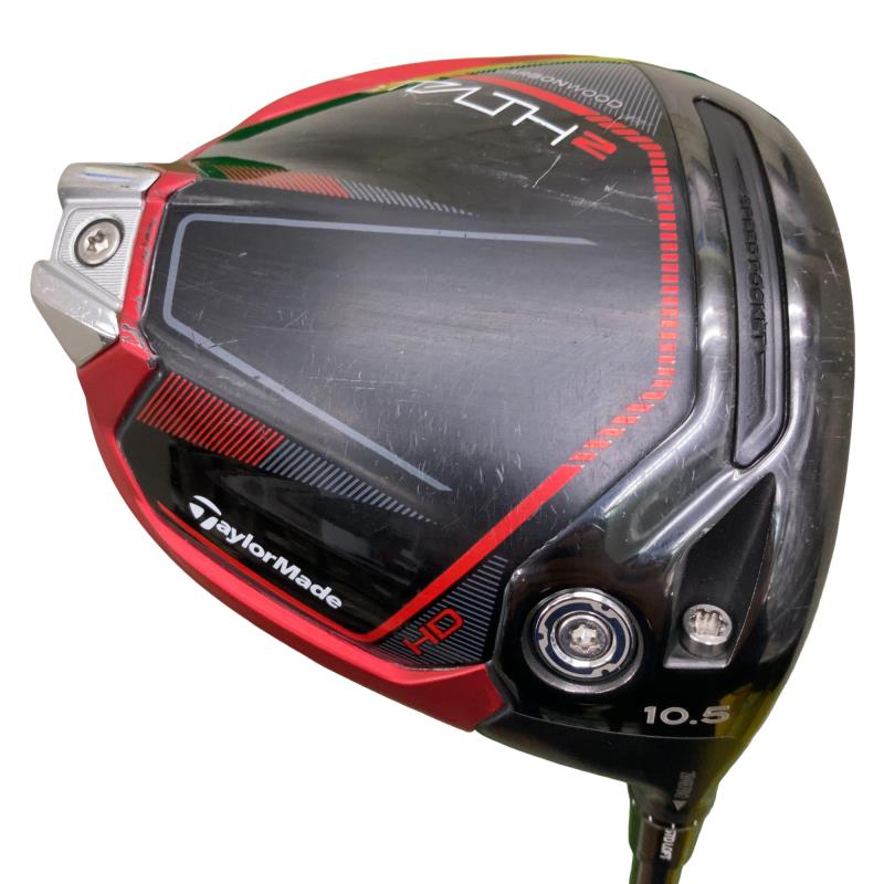 【中古】 テーラーメイド STEALTH2 HD 10.5° ドライバー DR TENSEI RED TM50(STEALTH DR) (フレックスS) メンズ 男性用 右利き 右用 Cランク ゴルフクラブ
