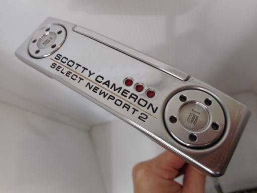 【中古】 タイトリスト SCOTTY CAMERON select NEWPORT 2(2018) 34インチ パター PT スチール (フレックスその他) メンズ 男性用 右利き 右用 Cランク ゴルフクラブ|ゴルフパートナー 中古クラブ店
