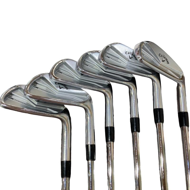 【中古】 キャロウェイ X FORGED(2024) 6S アイアン仕掛ける IR Dynamic Gold MID 115 (フレックスS) メンズ 成人男性用 右利き 右用 D価値づける ゴルフ野球クラブ