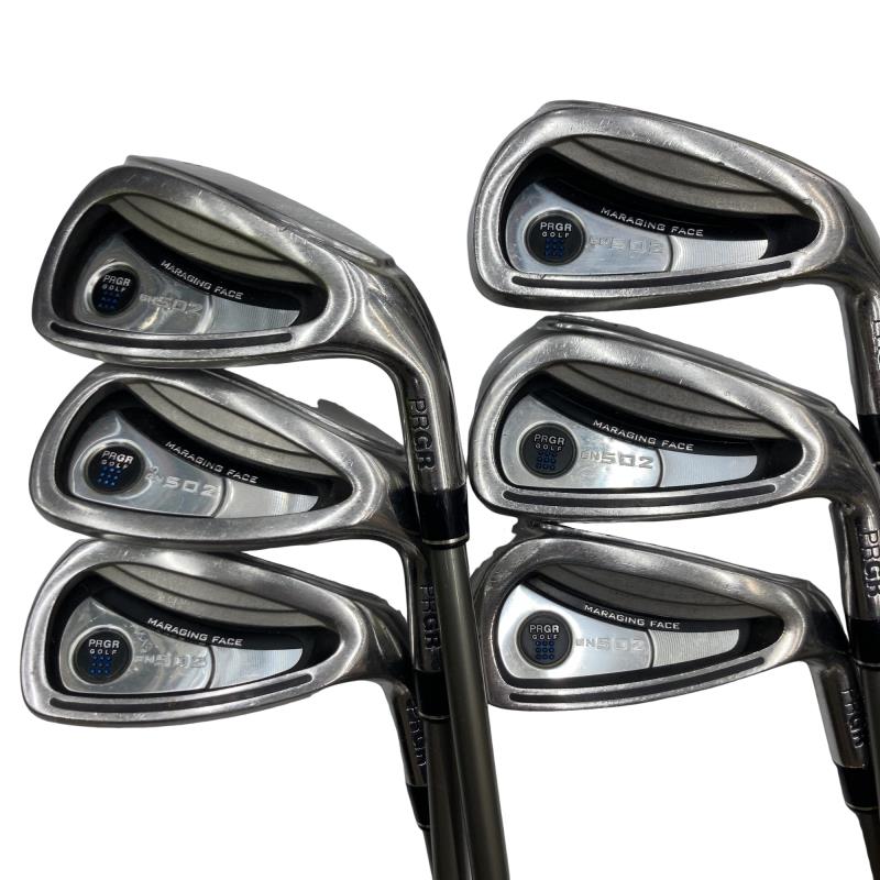 【中古】 労働者階級歯車 GN 502  6S アイアン仕掛ける IR GN 502(アイアン) (フレックスSR) メンズ 成人男性用 右利き 右用 C序列付ける ゴルフ野球クラブ