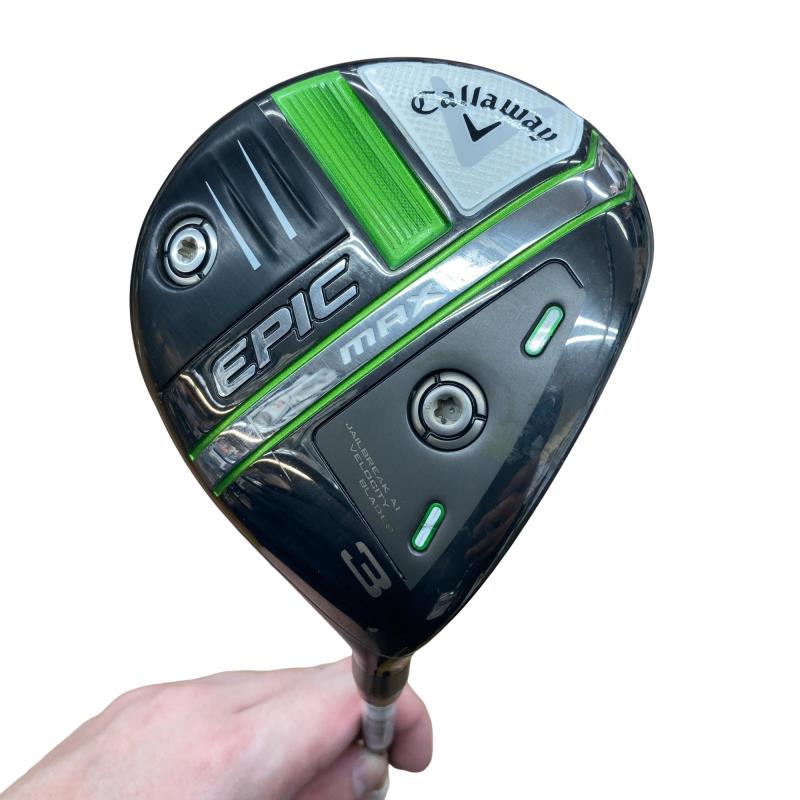 【中古】 キャロウェイ EPIC MAX 3W フェアウェイウッド FW Diamana 40 for CW(2021 EPIC FW) (フレックスSR) メンズ 男性用 右利き 右用 Cランク ゴルフクラブ