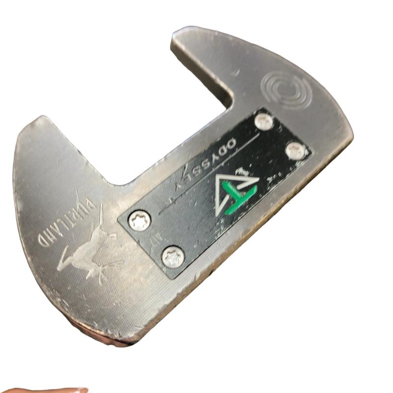 【中古】 オデッセイ TOULON DESIGN PORTLAND(2019) 34in パター PT スチール写真 (フレックス余分の物) メンズ 成人男性用 右利き 右用 C序列付ける ゴルフ野球クラブ