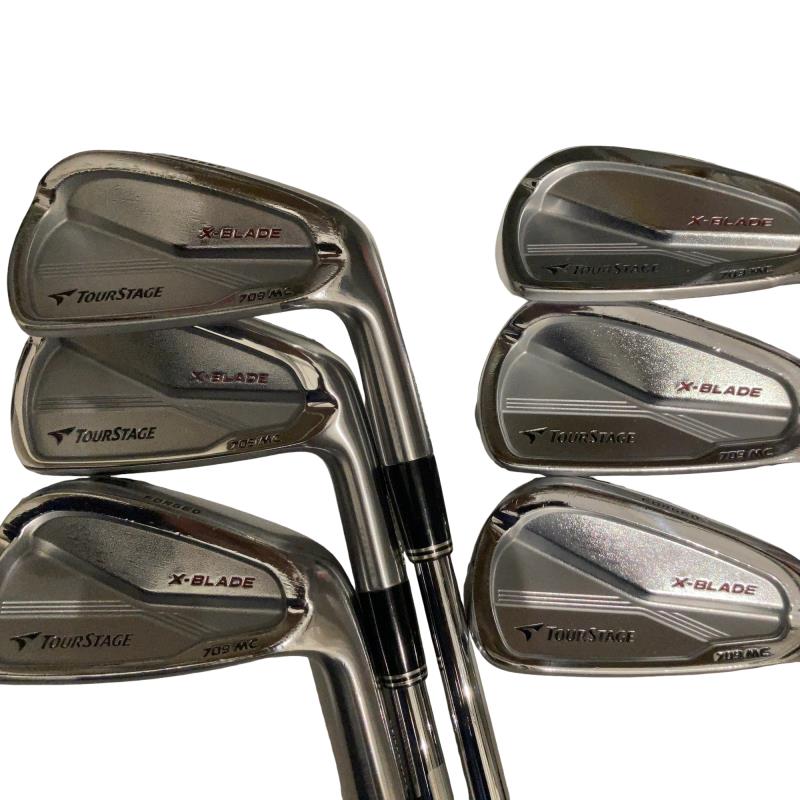 【中古】 ブリヂストン TOURSTAGE X-BLADE 709 MC 8S アイアンセット IR NS PRO 950GH ウェイトフロー (フレックスS) メンズ 男性用 右利き 右用 Cランク ゴルフクラブ｜ゴルフパートナー 中古クラブ店 23,117円
