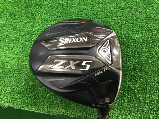 【中古】 ダンロップ SRIXON ZX5 Mk II LS 9.5° ドライバー DR Diamana ZX-II 50 (フレックスS) メンズ 男性用 右利き 右用 Cランク ゴルフクラブ