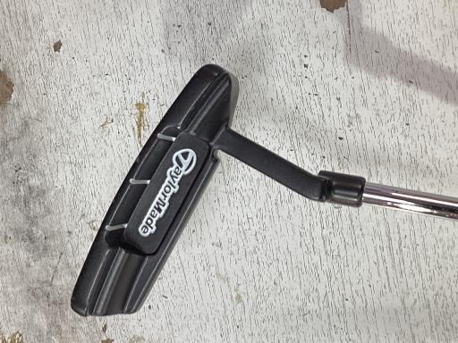 【中古】 テーラーメイド WHITE SMOKE IN-12(ブラック) 34インチ パター PT スチール (フレックスその他) メンズ 男性用 右利き 右用 Cランク ゴルフクラブ