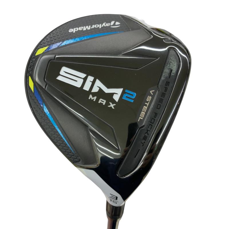 【中古】 テーラーメイド SIM2 MAX 3W フェアウェイウッド FW TENSEI BLUE TM50(SIM2 FW) (フレックスS) メンズ 男性用 右利き 右用 Bランク ゴルフクラブ