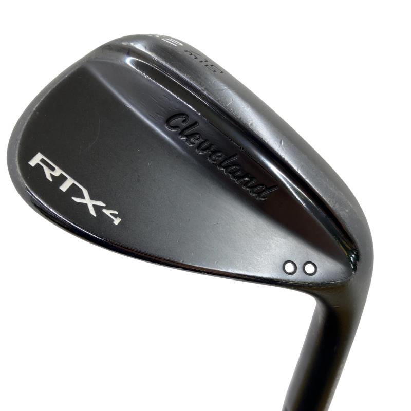 【中古】 クリーブランド Cleveland RTX-4 黒いこと繻子 52°/10° MID ウェッジ WG Dynamic Gold (フレックスS) メンズ 成人男性用 右利き 右用 C価値づける ゴルフ野球クラブ