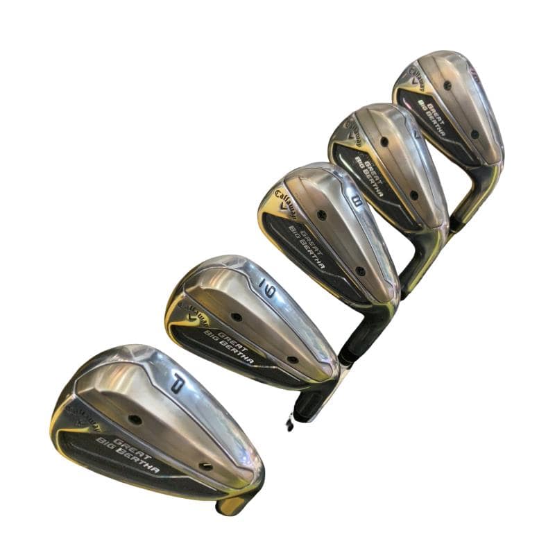 【中古】 キャロウェイ GREAT BIG BERTHA(2023) 5S アイアン仕掛ける IR Speeder NX for GBB(アイアン) (フレックスR) メンズ 成人男性用 右利き 右用 C価値づける ゴルフ野球クラブ