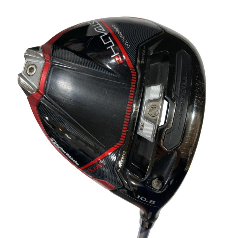 【中古】 テーラーメイド STEALTH2 PLUS 10.5° ドライバー DR 純正特注シャフト (フレックスR) メンズ 男性用 右利き 右用 Cランク ゴルフクラブ