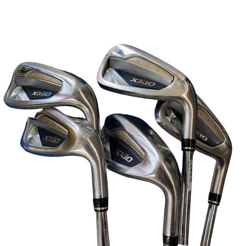 【中古】 ダンロップ XXIO(2024) 5S アイアンセット IR NS PRO 850GH DST for XXIO (フレックスR) メンズ 男性用 右利き 右用 Cランク ゴルフクラブ