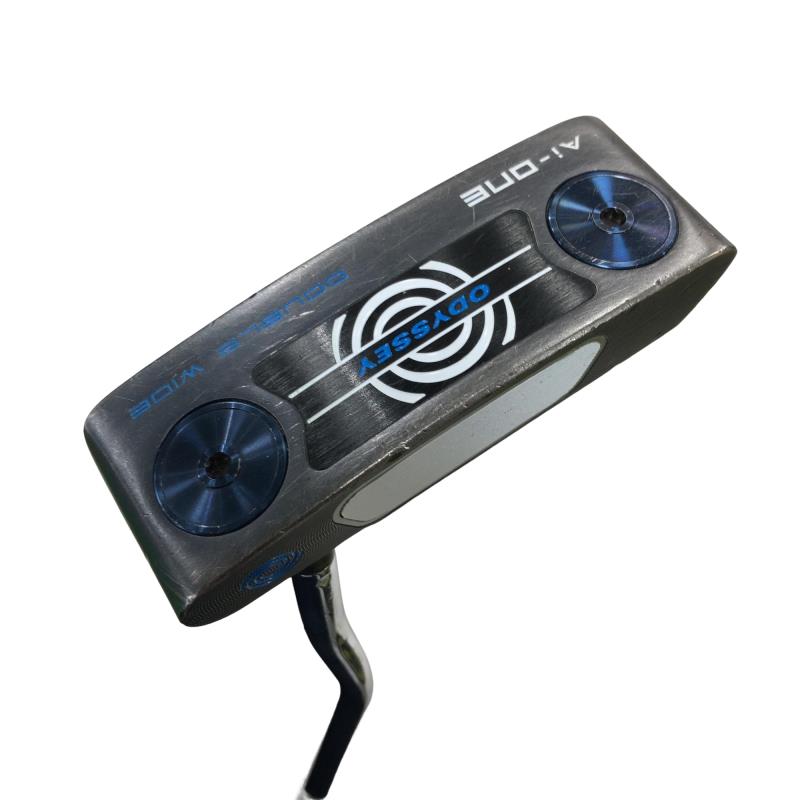 【中古】 オデッセイ Ai-ONE DOUBLE WIDE DB 34in パター PT STROKE LAB 90 スチール写真 (フレックス余分の物) メンズ 成人男性用 右利き 右用 C序列付ける ゴルフ野球クラブ