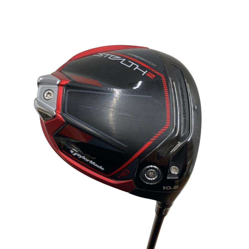 【中古】 テーラーメイド STEALTH2 HD 10.5° ドライバー DR TENSEI RED TM50(STEALTH DR) (フレックスR) メンズ 男性用 右利き 右用 Cランク ゴルフクラブ