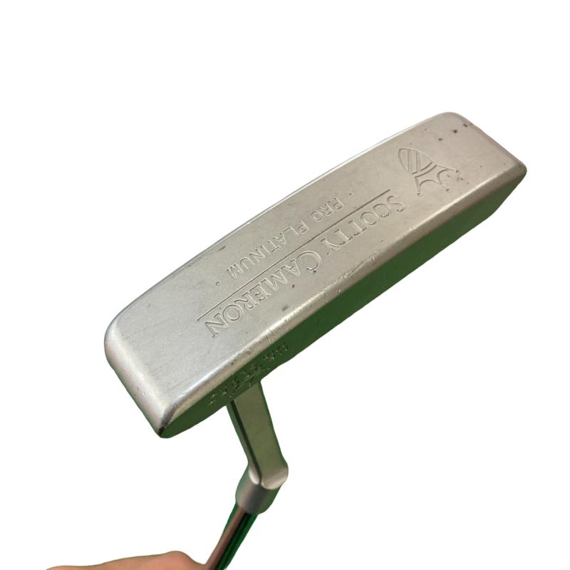 【中古】 タイトリスト SCOTTY CAMERON PRO PLATINUM NEWPORT MID SLANT パター PT Micro Step (フレックスその他) メンズ 男性用 右利き 右用 Dランク ゴルフクラブ｜ゴルフパートナー 中古クラブ店 20,131円