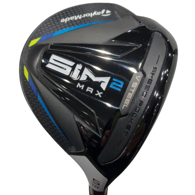 【中古】 テーラーメイド SIM2 MAX 5W フェアウェイウッド FW TENSEI BLUE TM50(SIM2 FW) (フレックスS) メンズ 男性用 右利き 右用 Cランク ゴルフクラブ