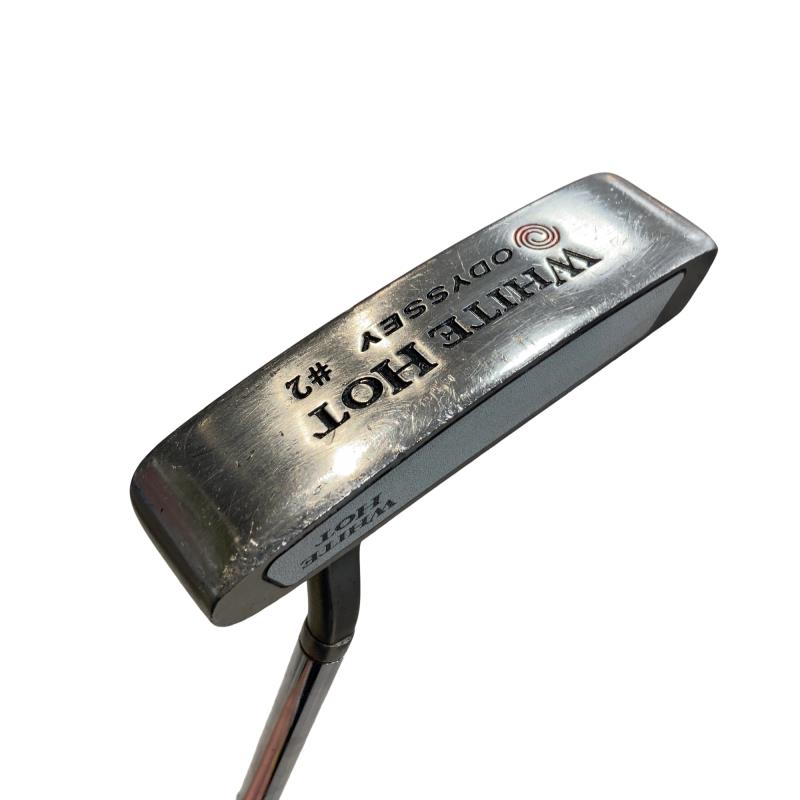 【中古】 オデッセイ WHITE HOT #2 33インチ パター PT スチール (フレックスその他) メンズ 男性用 右利き 右用 Dランク ゴルフクラブ
