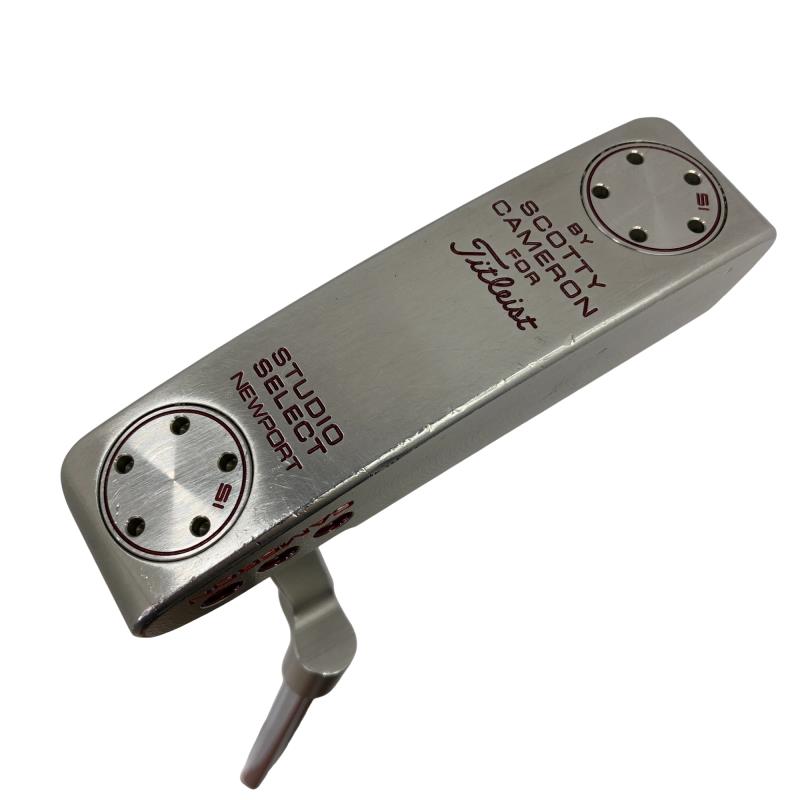 【中古】 タイトリスト SCOTTY CAMERON STUDIO SELECT NEWPORT 34インチ(15g) パター PT スチール (フレックスその他) メンズ 男性用 右利き 右用 Cランク ゴルフクラブ|ゴルフパートナー 中古クラブ店