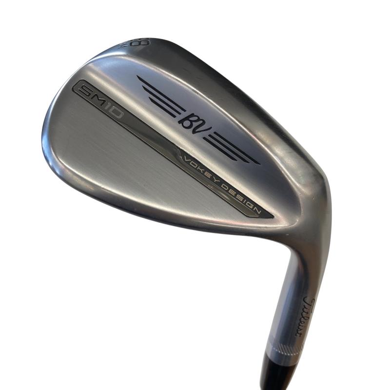 【中古】 タイトリスト VOKEY SPIN MILLED SM10 ツアークロム 58°/08°M ウェッジ WG Dynamic Gold (フレックスS) メンズ 男性用 右利き 右用 Cランク ゴルフクラブ