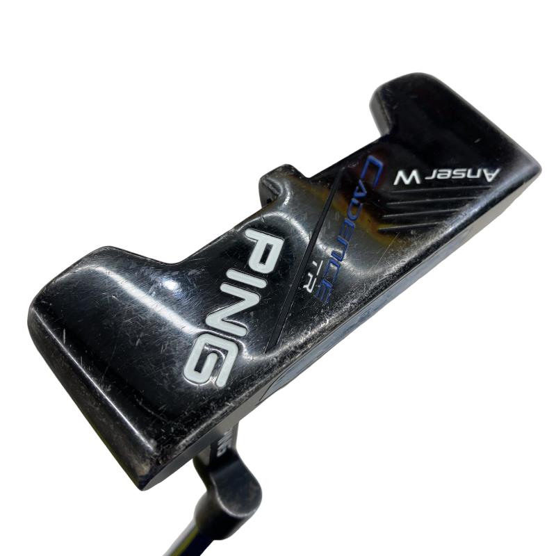 【中古】 ピン CADENCE TR Anser W(青)(長さ調整機能付き) パター PT スチール (フレックスその他) メンズ 男性用 右利き 右用 Cランク ゴルフクラブ