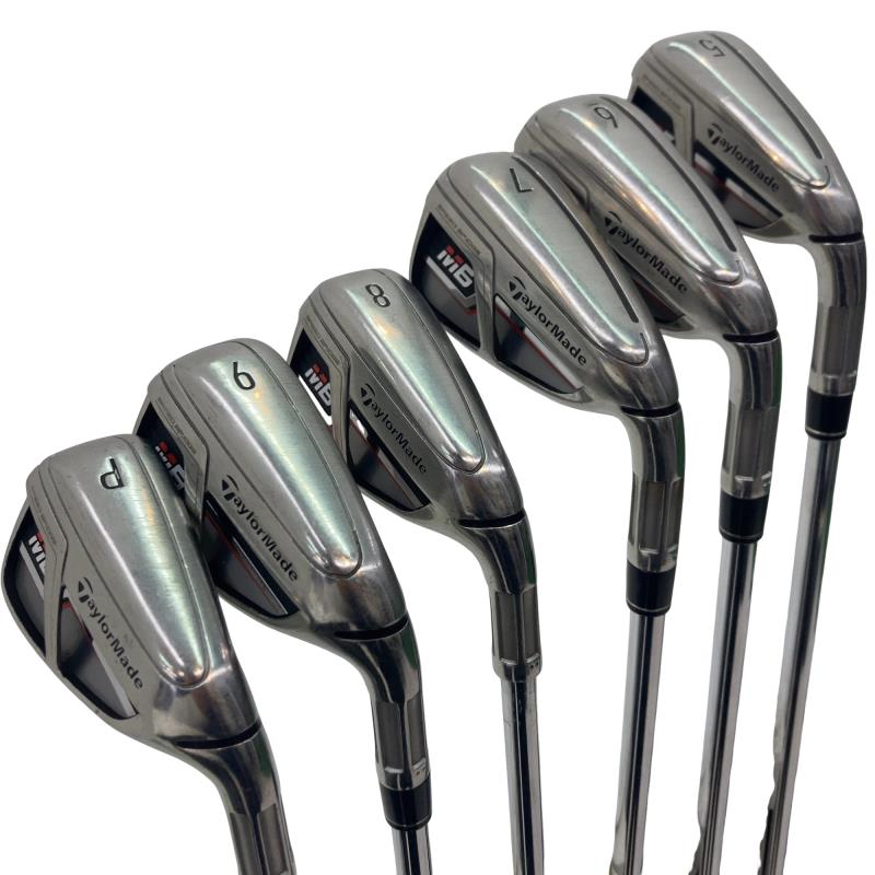 【中古】 仕立て屋お手伝いさん M6 6S アイアン書き割り IR RE-AX 85 STEEL (フレックスS) メンズ 成人男性用 右利き 右用 C位置づける ゴルフ野球クラブ