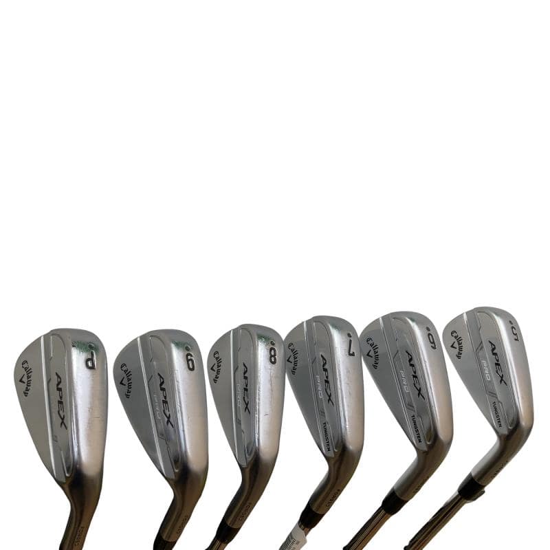 【中古】 キャロウェイ APEX PRO(2021) 6S アイアンセット IR Dynamic Gold (フレックスS) メンズ 男性用 右利き 右用 Cランク ゴルフクラブ|ゴルフパートナー 中古クラブ店